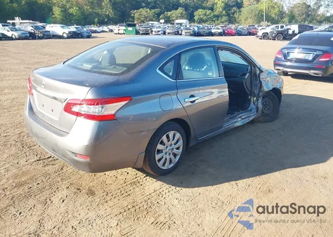 2015 Nissan Sentra S/Sv/Sr/Sl z USA, uszkodzony, nr VIN 3N1AB7AP6FY356084